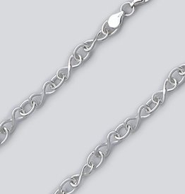 Infinity Link Bracelet 7"