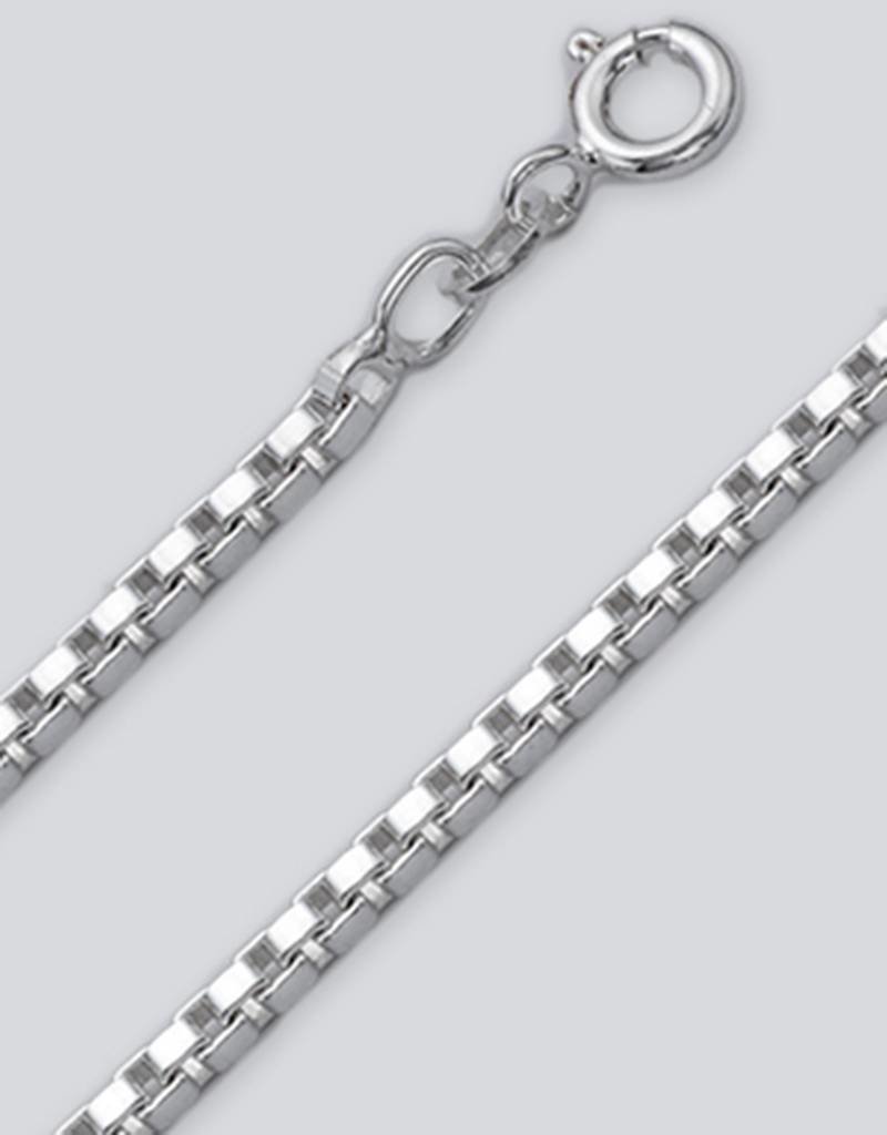 Sterling Silver Box 045 Chain Bracelet