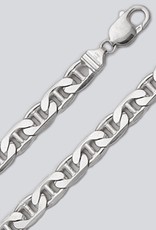 Sterling Silver Flat Marina 250 Bracelet