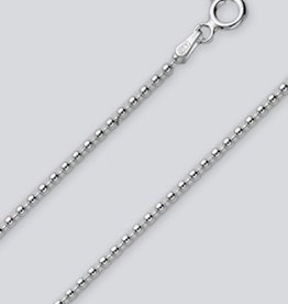 1.8mm Bead Anklet 9"