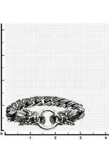 Men's Stainless Steel Dragon Bracelet 8.5"