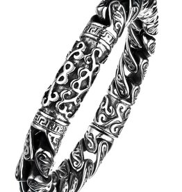 Gothic Steel Bracelet 8.5"