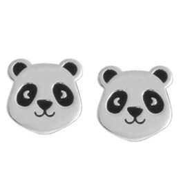 Panda Stud Earrings 8mm