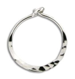 Hammered Hoop 13mm