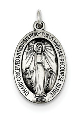Sterling Silver Miraculous Medal 19mm