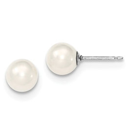 7-8mm Pearl Stud Earrings