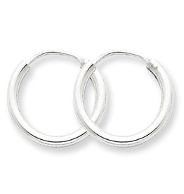 Endless Hoop Earrings 16mm