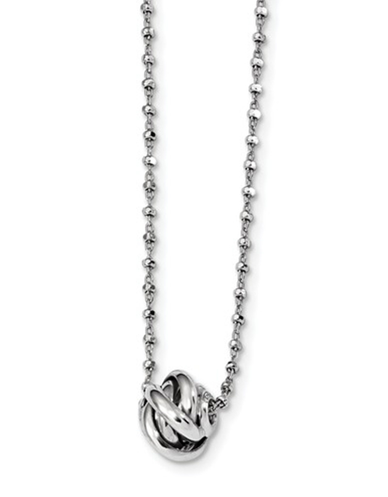 Love Knot D/C Chain Necklace