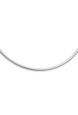 Women's Sterling Silver Collar Cuff Necklace 18"