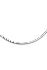 Women's Sterling Silver Collar Cuff Necklace 18"