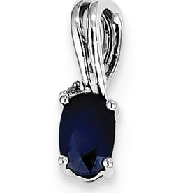 Sapphire & Diamond Necklace