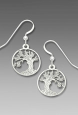 Wind-Swept Tree of Life Earrings
