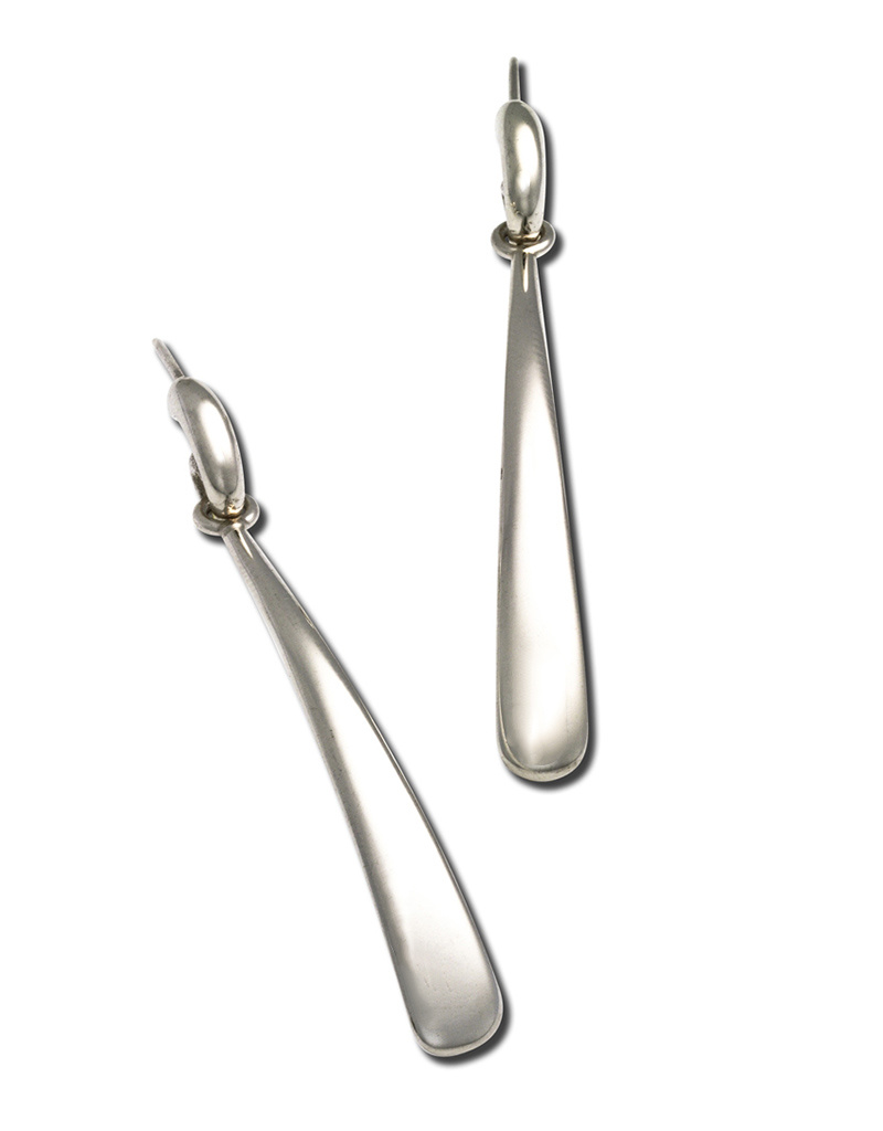 ZINA Long Drop Post Earrings 54mm