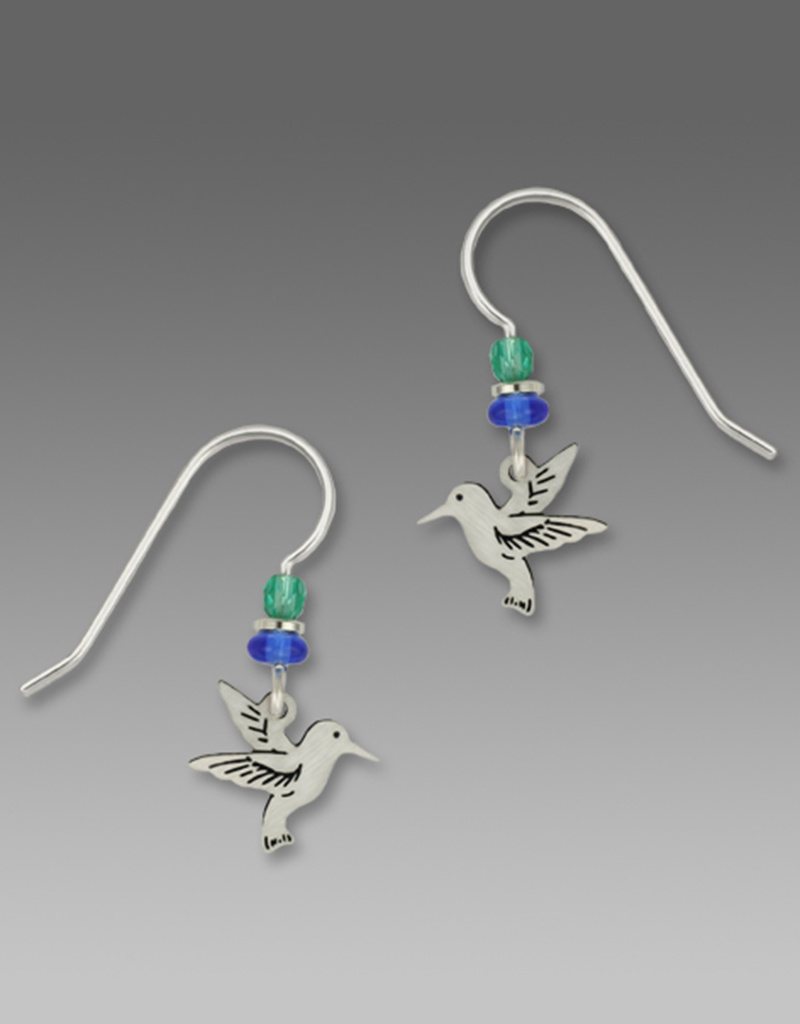 Mini Hummingbird Dangle Earrings