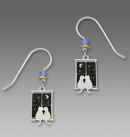 Kitty Pals in Window Earrings