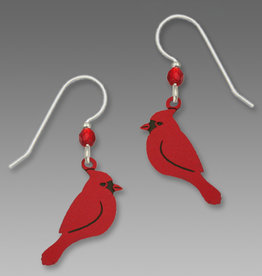 Cardinal Earrings