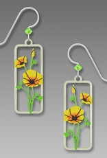 Yellow California Poppies Earrings