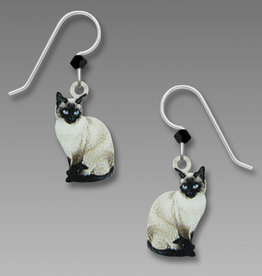 Siamese Cat Earrings