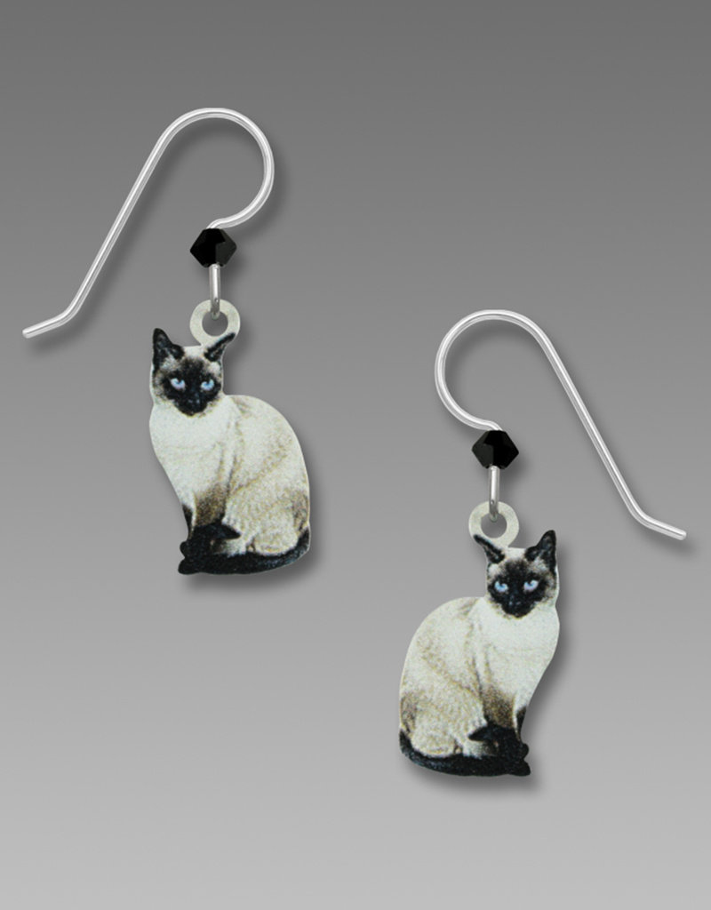 Siamese Cat Earrings