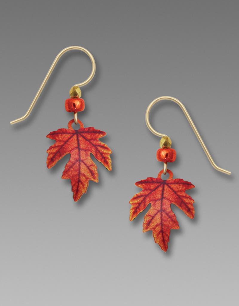 Autumn Maple Leaf Earrings