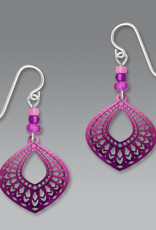 Magenta Moroccan Style Earrings