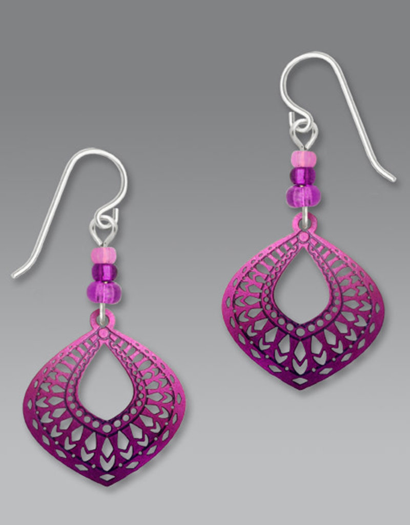 Magenta Moroccan Style Earrings