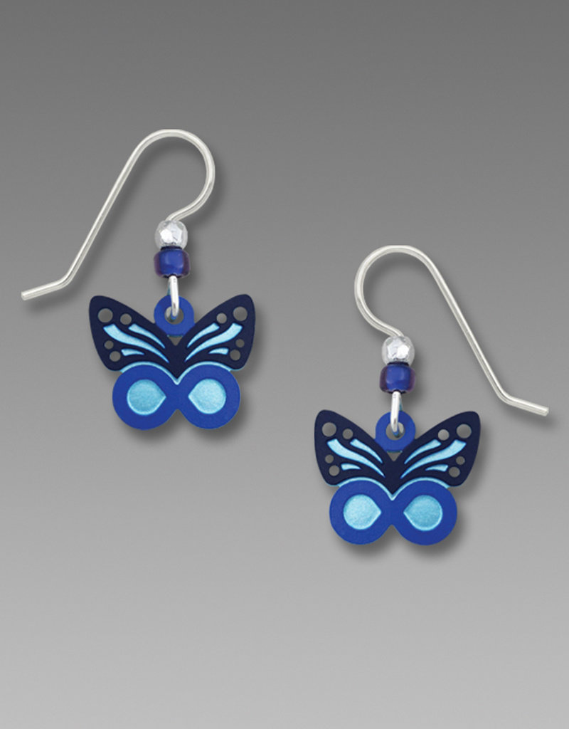 Infinity Butterfly Earrings