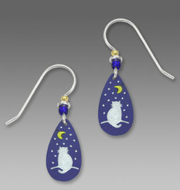 Midnight Cat Earrings