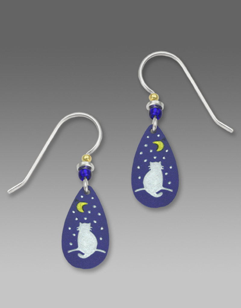 Midnight Cat Earrings