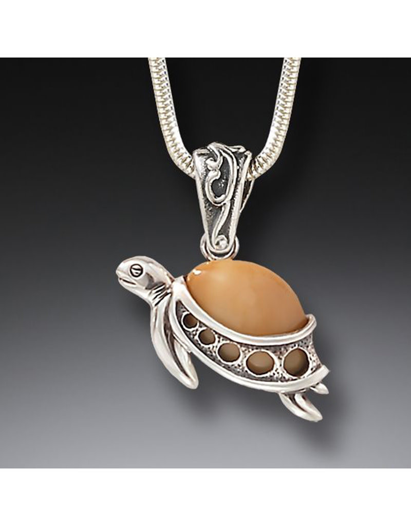 ZEALANDIA Zealandia Designs Sterling Silver Turtle Hatchlings Pendant (Chain Sold Separately)