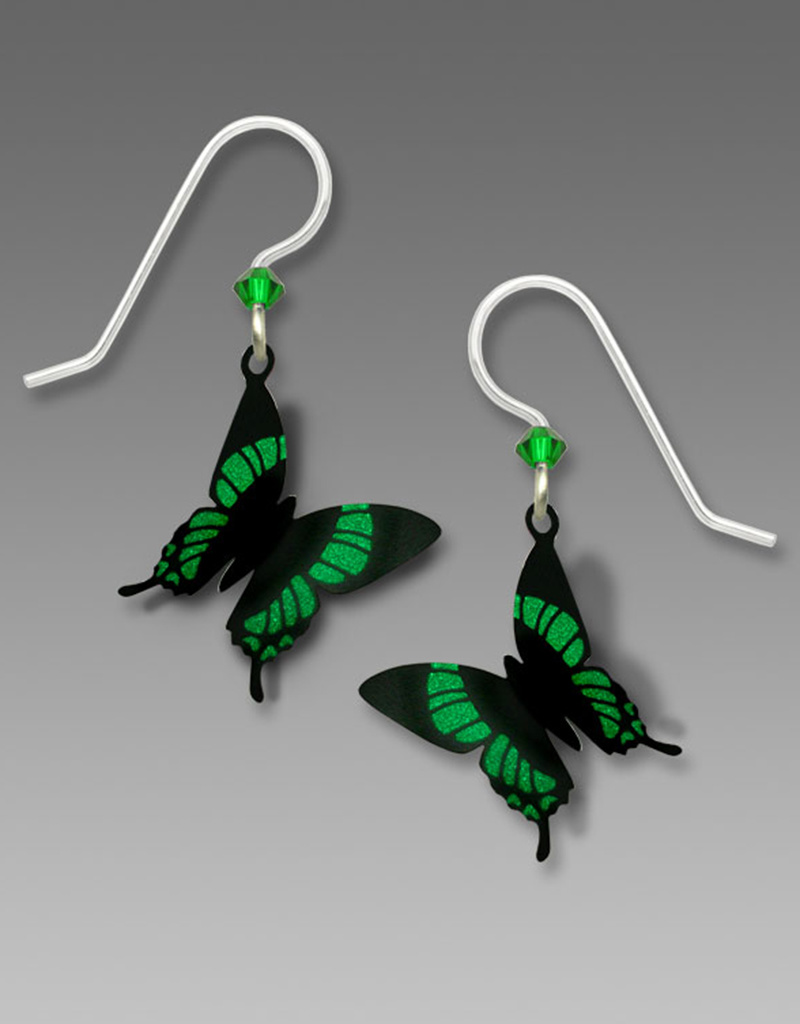 Butterfly Green Earrings *1804