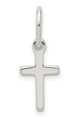 Sterling Silver Small Cross Charm 12mm