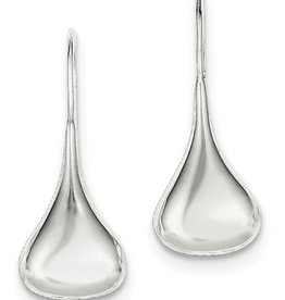 Puffed Teardrop Earrings 36mm