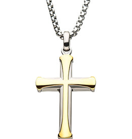 Gold Apostle Cross Necklace
