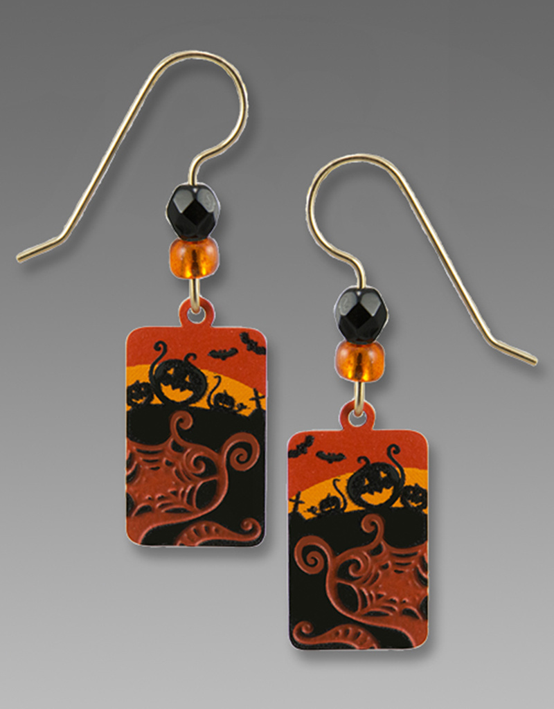 Halloween Scene Earrings