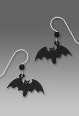Black Bat Earrings