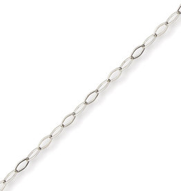 2.4mm Flat Oval Cable Chain