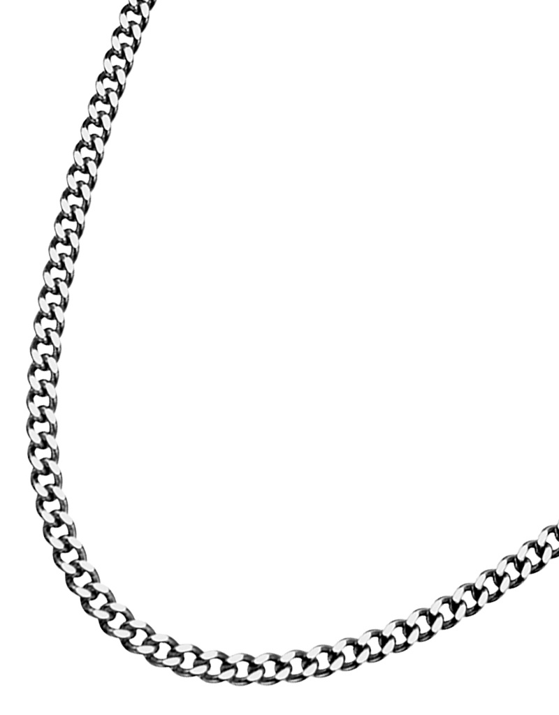 5mm Steel Curb Necklace