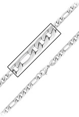 Stainless Steel 6mm Figaro Chain Necklace