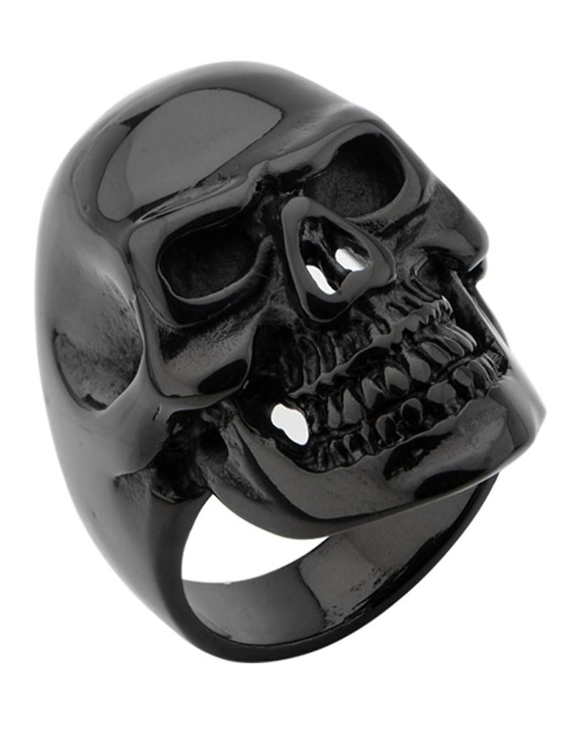 Buy THE MEN THING Vintage Viking Crow Skull Rings For Men | Luxury Solid  Pure Titanium Stainless Steel Ring Jewellery (Black Stone - Stainless  Steel, 17-21- 24) Online at Best Prices in India - JioMart.