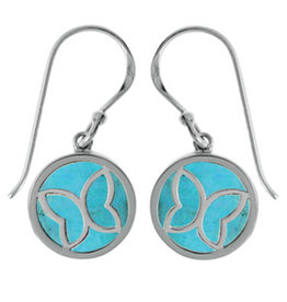 Butterfly Turquoise Earrings
