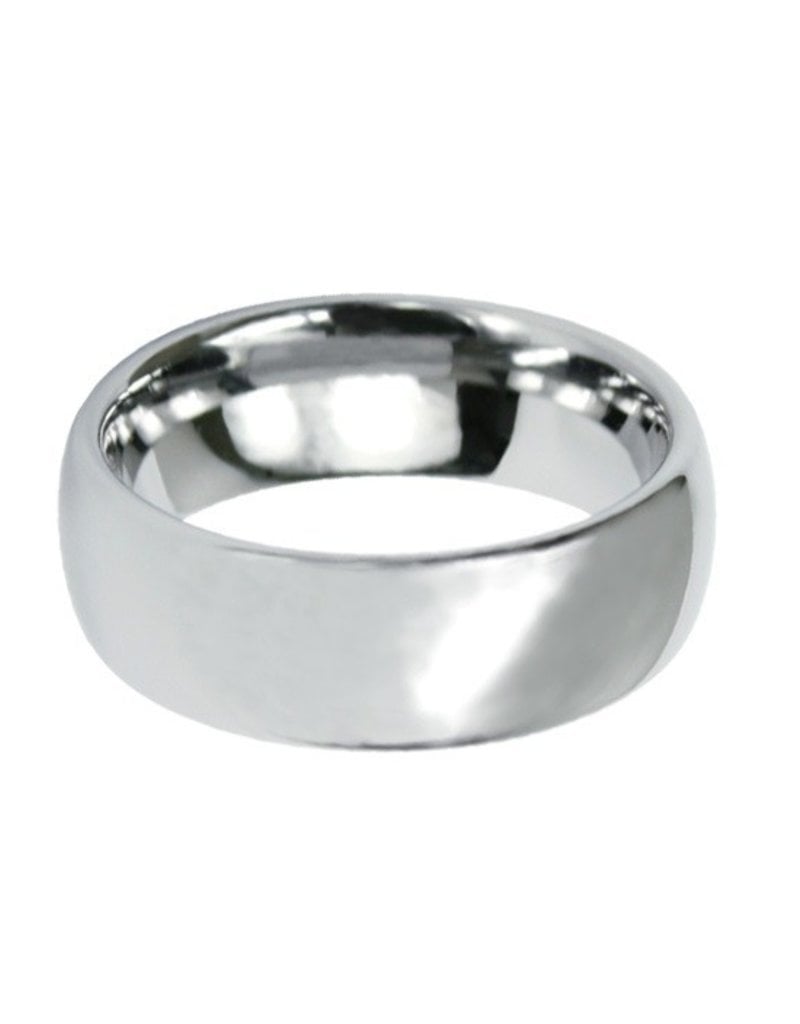 Men's Tungsten 8mm Wide Band Ring