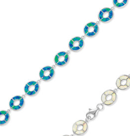 Reversible Oval Opal Bracelet