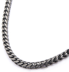 Foxtail Link Necklace 24"
