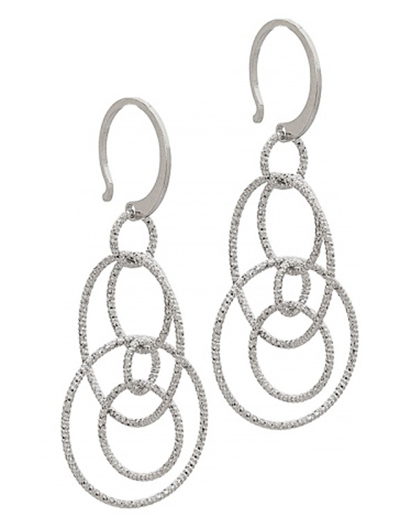 D/C Rings Dangle Earrings