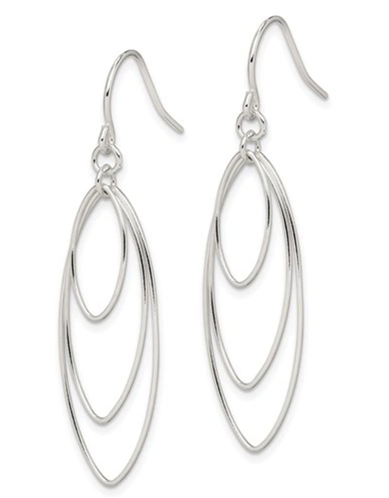 Marquise Dangle Earrings 36mm