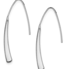 Curved Bar Earrings 40mm