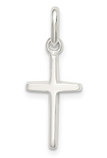Sterling Silver Cross Pendant 16mm
