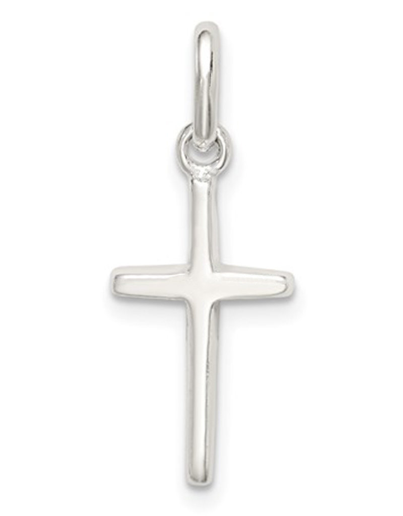 Sterling Silver Cross Pendant 16mm