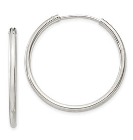Endless Hoop Earrings 28mm